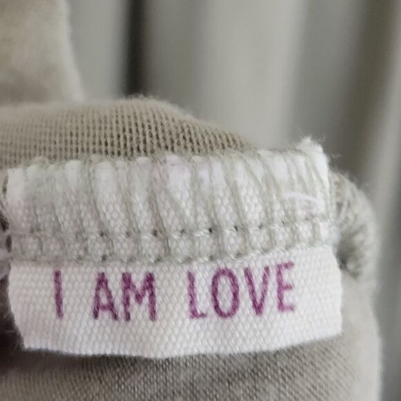 Nicole Bridger Vancouver Khaki Green Jersey Dress with Draping Plunge Neckline - Picture 5 of 6